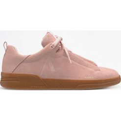 Arkk Copenhagen - Buty skórzane. Różowe buty sportowe damskie ARKK Copenhagen, bez wzorów, ze skóry, sportowe. W wyprzedaży za 399,90 zł.