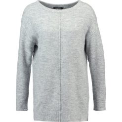 Swetry klasyczne damskie: Soft Rebels PENNY Sweter light grey melange