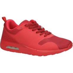 Czerwone buty sportowe sznurowane Casu A6031-2. Czerwone halówki męskie Casu, na sznurówki. Za 79,99 zł.