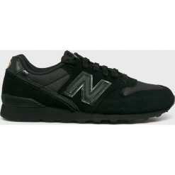 New Balance - Buty WL996FD. Czarne buty sportowe damskie New Balance, bez wzorów, ze skóry, sportowe. W wyprzedaży za 329,90 zł.