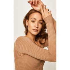 Answear - Sweter. Szare swetry damskie ANSWEAR, s, bez wzorów, z dzianiny, bez rękawów, bez kaptura. W wyprzedaży za 69,90 zł.