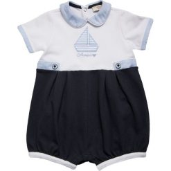 Spodnie niemowlęce: Armani Junior BABY ROMPER Kombinezon bianco