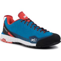 Trekkingi MILLET - Amuri Leather MIG1377 Electric Blue. Niebieskie półbuty damskie Millet, bez wzorów, ze skóry, bez obcasa, bez zapięcia. W wyprzedaży za 329,00 zł.