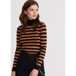 Bluzka z golfem - Wielobarwny. Bluzki damskie Reserved, xl, bez wzorów, bez rękawów. Za 79,99 zł.