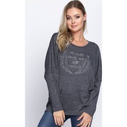 Swetry klasyczne damskie: Granatowy Sweter That I Know