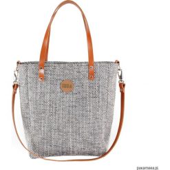 Torba Damska Cuboid Grey. Szare torebki klasyczne damskie Pakamera, z tkaniny. Za 220,00 zł.