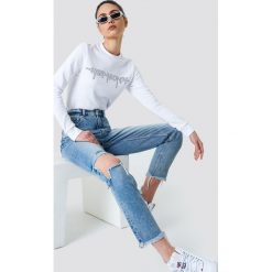 Boyfriendy damskie: Cheap Monday Jeansy Donna Pixel Blue – Blue