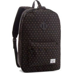 Plecak HERSCHEL - Heritage 10007-10007 Black/Gold. Czarne plecaki damskie marki Herschel, z materiału, sportowe. Za 299,00 zł.