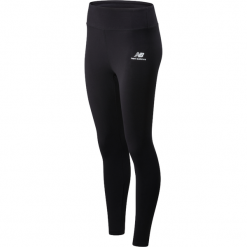 New Balance WP01519BK. Legginsy damskie New Balance, l, bez wzorów, z elastanu, klasyczne. W wyprzedaży za 149,99 zł.