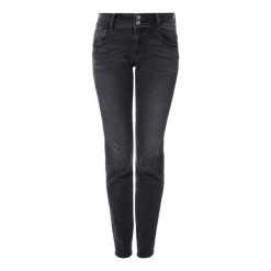 S.Oliver Jeansy Damskie 38/30 Ciemnoszary. Czarne jeansy damskie S.Oliver. W wyprzedaży za 150,00 zł.
