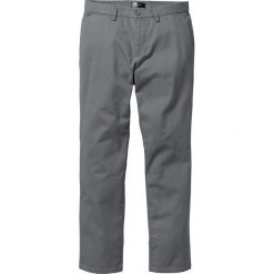 Spodnie chino Regular Fit bonprix dymny szary. Szare chinosy męskie bonprix. Za 74,99 zł.