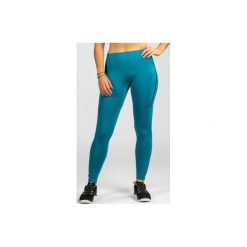 Legginsy do treningu crossowego 500 damskie. Niebieskie legginsy damskie marki DOMYOS, l, z elastanu. Za 64,99 zł.