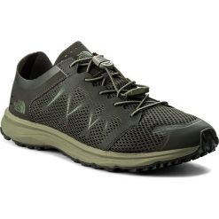 Buty THE NORTH FACE - Litewave Flow Lace T92YA94DU Black Ink Green/Four Leaf Clover. Zielone buty do biegania męskie The North Face, z materiału. W wyprzedaży za 259,00 zł.