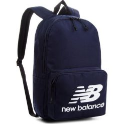 Plecak NEW BALANCE - Class Backpack NTBCBPK8 Navy. Niebieskie plecaki męskie New Balance, bez wzorów, z materiału, sportowe. Za 109,99 zł.