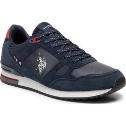 Sneakersy U.S. POLO ASSN. - Wilde2 FERRY4083W8/SY2 Dkbl. Niebieskie sneakersy męskie U.S. Polo Assn., na co dzień, bez wzorów, z zamszu, bez zapięcia. Za 379,00 zł.