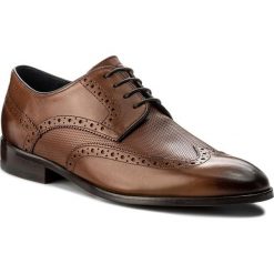 Półbuty JOOP! - Kleitos 4140003938 Cognac 703. Pomarańczowe buty wizytowe męskie JOOP!, ze skóry. W wyprzedaży za 439,00 zł.