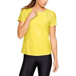 Under Armour Koszulka damska TB Balance Disrupt Mesh SS żółte r. L (1316591-159). Żółte t-shirty damskie marki Under Armour, l, z meshu. Za 117,98 zł.