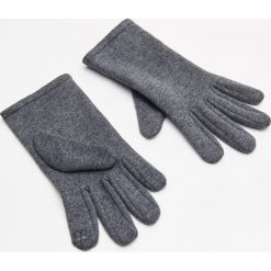 Rękawiczki - Szary. Szare rękawiczki damskie Cropp, bez wzorów. Za 34,99 zł.