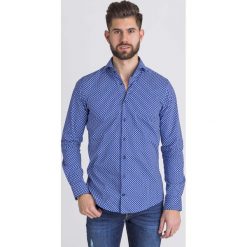 KOSZULA PAJOS Joop! Collection. Niebieskie koszule męskie Joop! Collection, m, bez wzorów, z bawełny, z włoskim kołnierzykiem, bez rękawów. Za 221,40 zł.