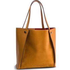 Torebka CREOLE - K10613 Koniak. Pomarańczowe torebki klasyczne damskie Creole, bez wzorów, ze skóry, bez dodatków. Za 319,00 zł.