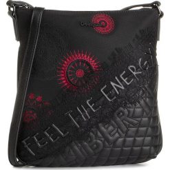 Torebka DESIGUAL - 19WAXPX1 2000. Czarne listonoszki damskie Desigual, bez wzorów, ze skóry ekologicznej, wizytowe, na ramię, bez dodatków. Za 249,00 zł.