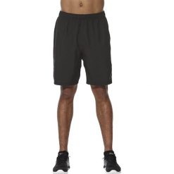 Asics Spodenki męskie Asics Short 9IN czarne r. XXL (141083-0904). Czarne spodenki sportowe męskie Asics, sportowe. Za 132,08 zł.