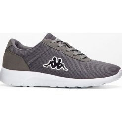 Sneakersy Kappa bonprix szary. Szare sneakersy męskie bonprix, z materiału, na sznurówki. Za 124,99 zł.