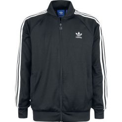 Adidas SST TT Bluza dresowa czarny/biały. Czarne bluzy dresowe męskie marki Adidas, l, w paski. Za 284,90 zł.