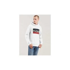 Bluzy Levis 19491 GRAPHIC HOODIE. Szare bluzy męskie Levi's®, s, bez wzorów, bez kołnierzyka, bez rękawów, bez kaptura. Za 245,48 zł.