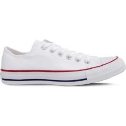 Białe Stylowe Trampki Converse All Star M7652. Białe trampki i tenisówki damskie Molly.pl, bez wzorów, z gumy, bez zapięcia. Za 279,00 zł.