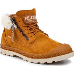 Trapery PALLADIUM - Moscow Lp Lth W 96469-251-M Cathay Spice. Pomarańczowe trapery damskie Palladium, ze skóry, klasyczne, bez obcasa, bez zapięcia. W wyprzedaży za 289,00 zł.