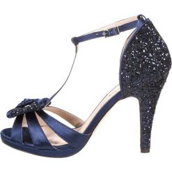 Sandały damskie: Paco Mena Sandały na obcasie midnight blue