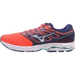 Buty sportowe damskie: Mizuno WAVE SHADOW Obuwie do biegania treningowe fiery coral/white/blue depths