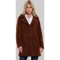 Brązowy Płaszcz Ariya. Pomarańczowe płaszcze damskie other, na zimę, s, bez wzorów, klasyczne, długie. Za 399,99 zł.