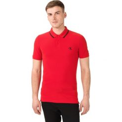 Calvin Klein Essentials Polo Koszulka Czerwony. Czerwone podkoszulki męskie Calvin Klein, s, bez wzorów, z elastanu, bez rękawów. Za 290,95 zł.