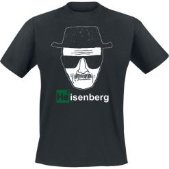 Breaking Bad Heisenberg T-Shirt czarny. Czarne t-shirty męskie z nadrukiem Breaking Bad, xl. Za 89,90 zł.