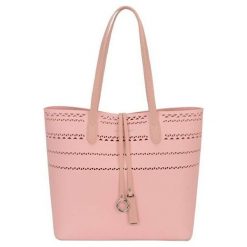 David Jones Torebka damska Pink 5905-2. Różowe torebki klasyczne damskie David Jones, bez wzorów, bez dodatków. Za 161,00 zł.