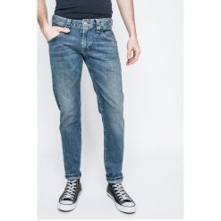 Pepe Jeans - Jeansy Zinc. Niebieskie jeansy męskie Pepe Jeans, bez wzorów. W wyprzedaży za 179,90 zł.