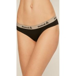 Reebok - Figi (2-pack). Czarne majtki damskie Reebok, s, z elastanu. Za 79,90 zł.