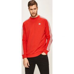 Adidas Originals - Bluza. Czerwone bluzy męskie xl, z elastanu, z okrągłym kołnierzem. Za 199,90 zł.