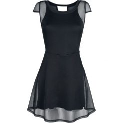 Fashion Victim 2in1 Mesh Kleid Sukienka czarny. Czarne sukienki na komunię marki Fashion Victim, l, z jersey. Za 121,90 zł.