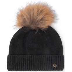 Czapka GRANADILLA - Simply Lurex JG5258 Black 001. Czarne czapki damskie Granadilla, na zimę, bez wzorów, z wiskozy. W wyprzedaży za 169,00 zł.