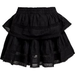 Spódniczka LOVESHACKFANCY RUFFLE. Różowe spódniczki damskie LoveShackFancy, w koronkowe wzory, z bawełny, vintage. Za 1150,00 zł.