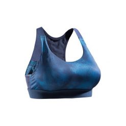 Stanik fitness kardio 500. Niebieskie biustonosze sportowe DOMYOS. Za 49,99 zł.