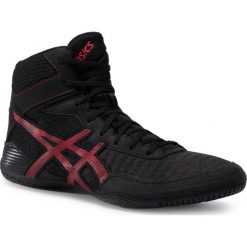 Buty ASICS - Matcontrol 2 1081A029 Black/Classic Red 001. Czarne buty sportowe męskie Asics, z tworzywa sztucznego, bez zapięcia, na fitness i siłownię. Za 379,00 zł.