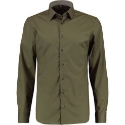 Koszule męskie na spinki: Eterna KENT SLIM FIT Koszula oliv