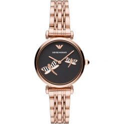 Zegarek EMPORIO ARMANI - Gianni T-Bar AR11206 Rose Gold/Rose Gold. Żółte zegarki damskie marki Emporio Armani. Za 1669,00 zł.