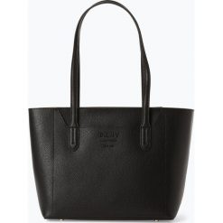 DKNY - Damska torba shopper ze skóry, czarny. Czarne torby damskie na zakupy DKNY, bez wzorów, ze skóry, eleganckie, bez dodatków. Za 899,95 zł.