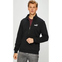 Puma - Bluza. Czarne bluzy męskie Puma, s, z nadrukiem, z elastanu, z kapturem, bez rękawów, bez kaptura. W wyprzedaży za 159,90 zł.