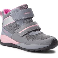Śniegowce GEOX - J Orizont B G.ABX D J842BD 0FU54 C0502 D Grey/Pink. Szare śniegowce dziewczęce Geox, bez zapięcia. W wyprzedaży za 249,00 zł.